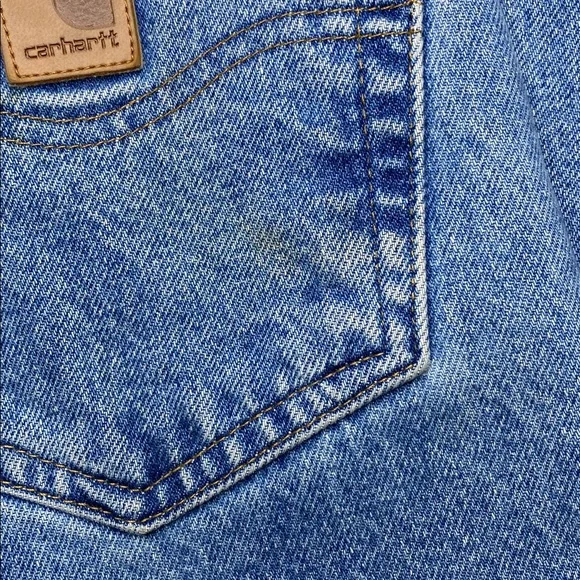 Carhartt Blue Denim Jeans - Picture 12 of 13